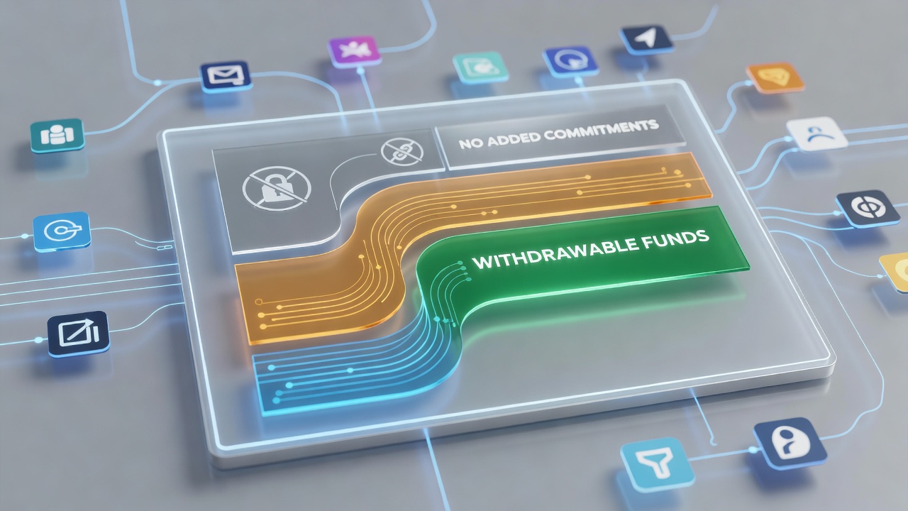 Digital interfaces showing layered bonus structures across multiple online platforms leading to withdrawable funds