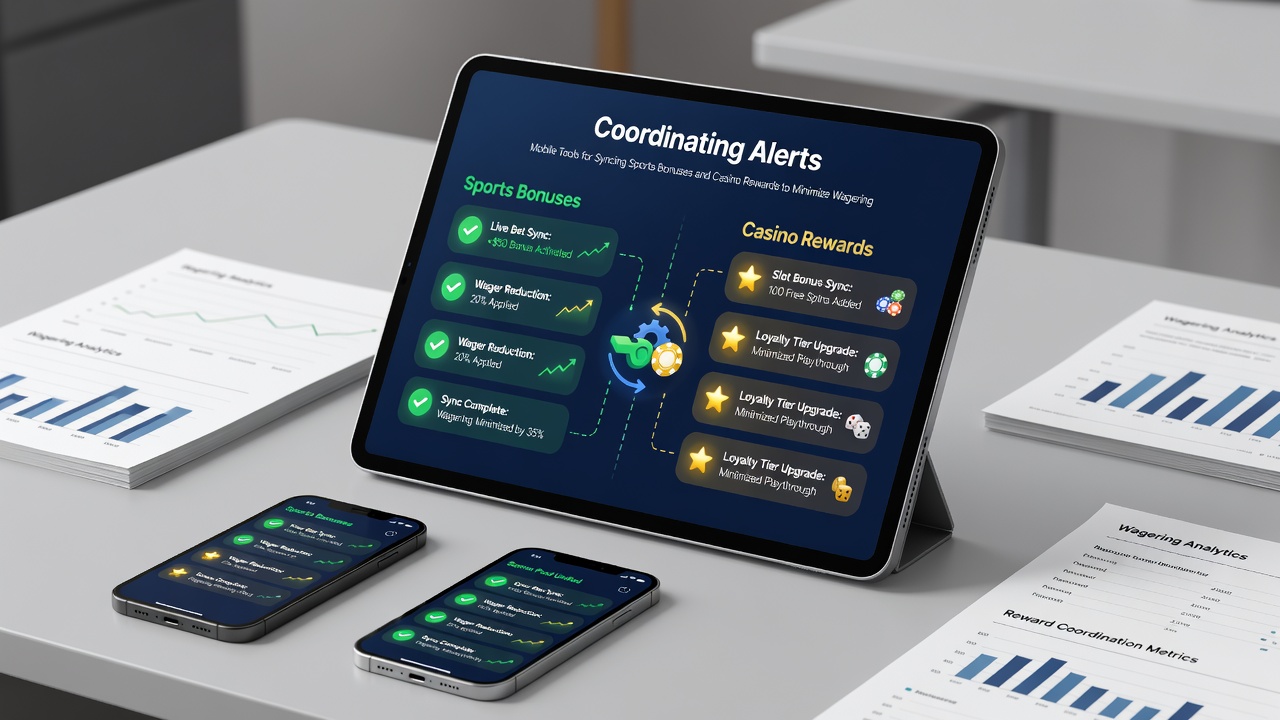 Dashboard view showing synchronized progress trackers for multiple bonus types