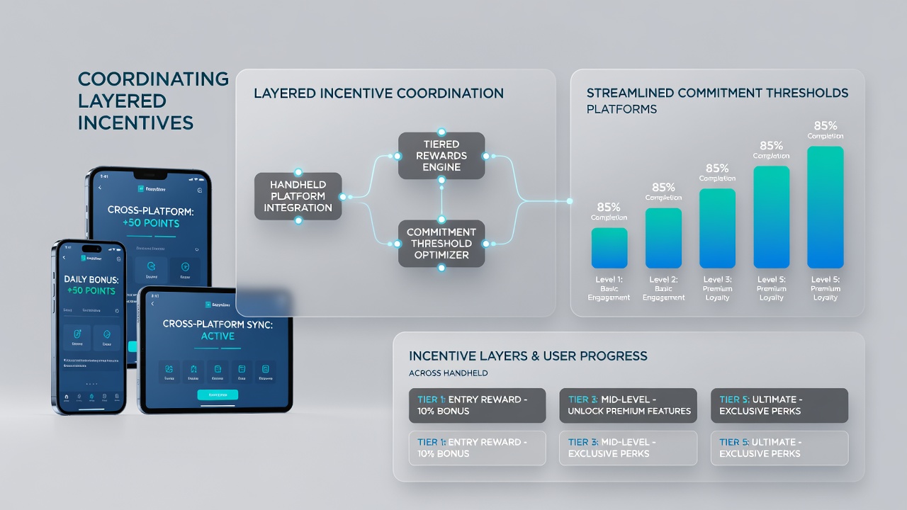 Dashboard showing unified progress tracking for multiple mobile rewards