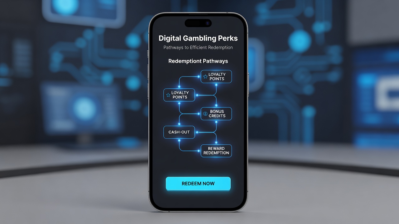 Close-up of smartphone app showing step-by-step perk redemption progress and confirmation screen