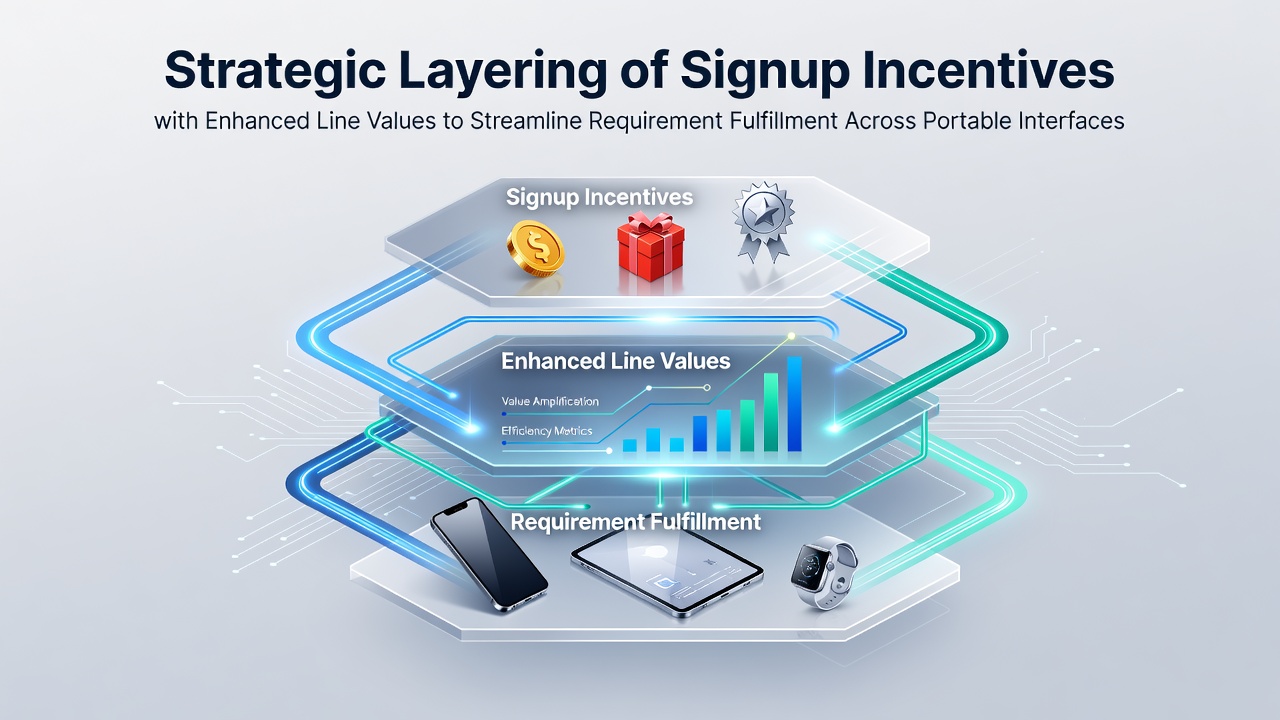 Mobile interface displaying layered signup incentives and enhanced betting lines for streamlined wagering